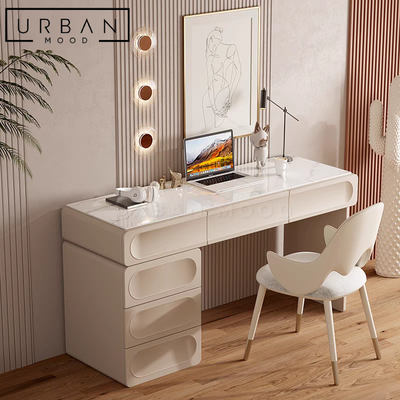modern study table with dressing table 17 Combination Dressing and Study Tables for Your Small Bedroom