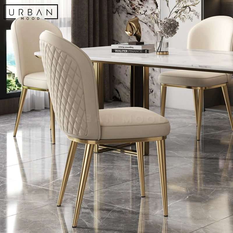 MAJORE Modern Leather Dining Chair