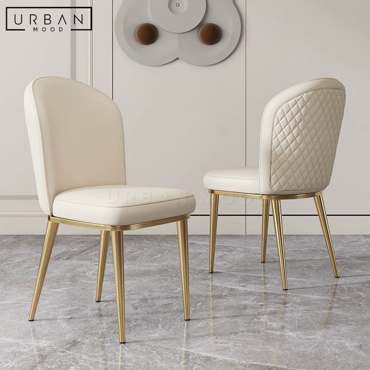 MAJORE Modern Leather Dining Chair