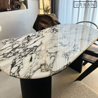 MARQUIN Modern Sintered Stone Dining Table