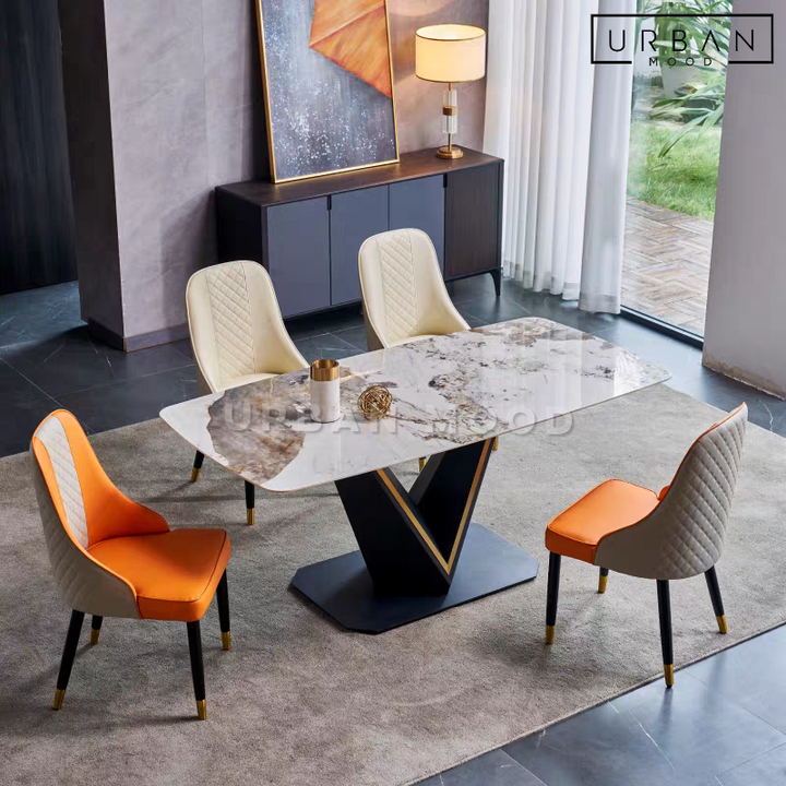 MELBON Modern Sintered Stone Dining Table