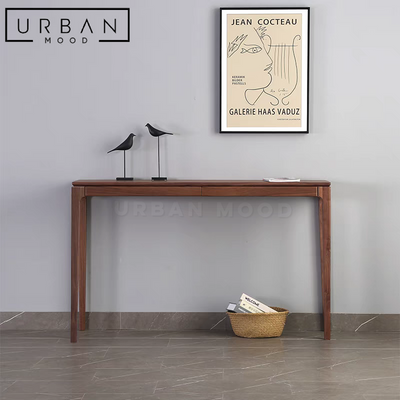 MODUM Rustic Solid Wood Console Table