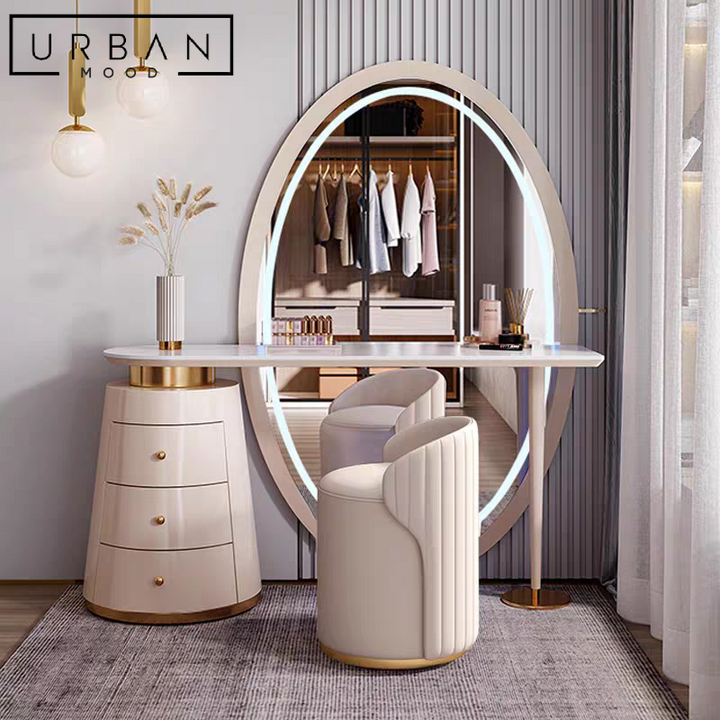 MORJEN Modern Vanity Table