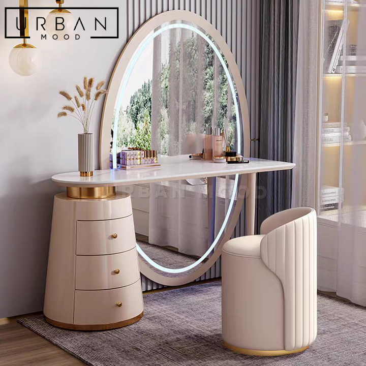 MORJEN Modern Vanity Table