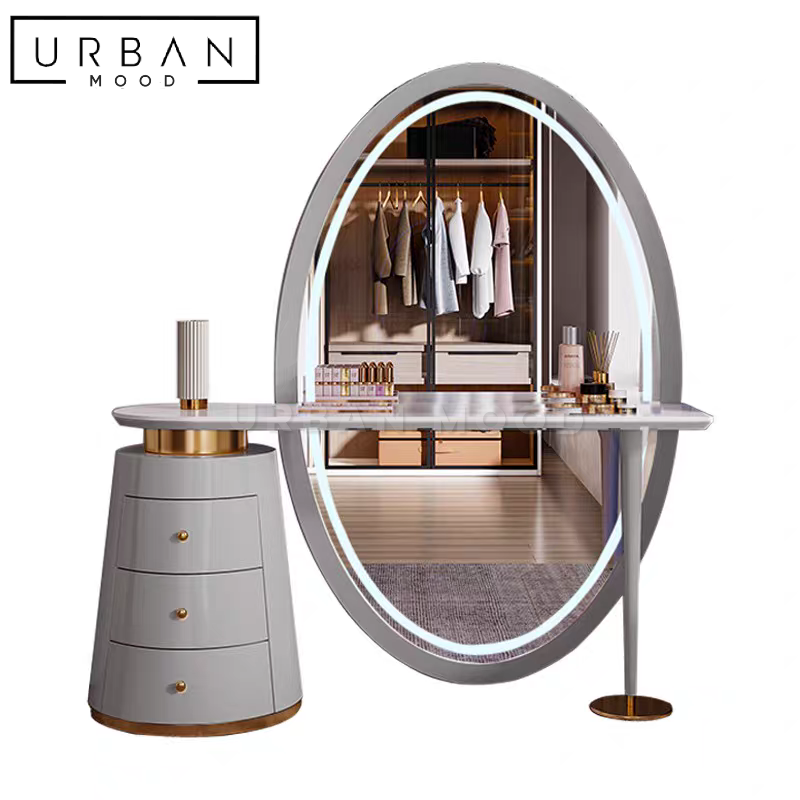 MORJEN Modern Vanity Table