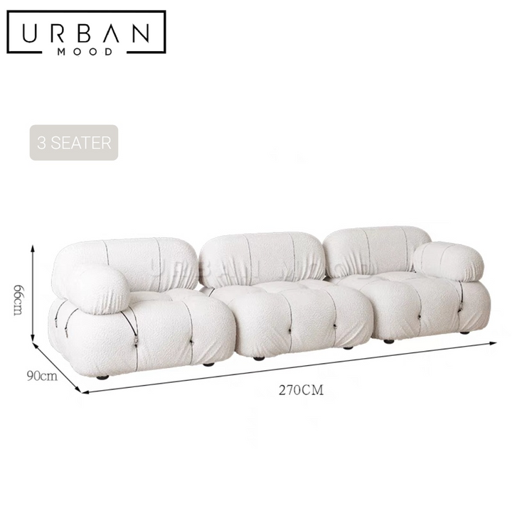 CHALENT Modern Boucle Sofa