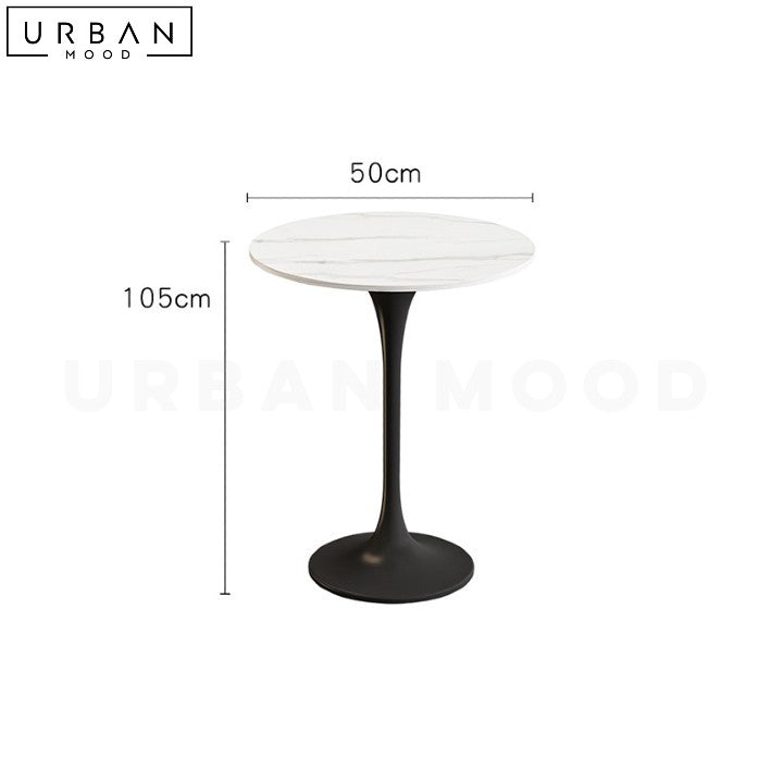 NABBY Modern Boucle Bar Stool