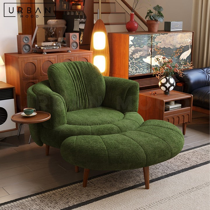 NADA Modern Chenille Armchair