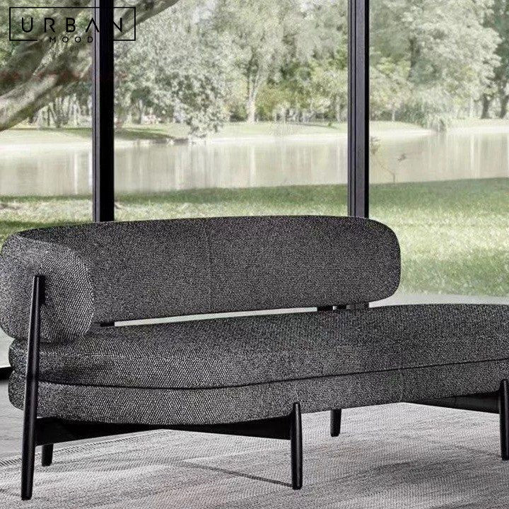 NANNA Modern Fabric Chaise Lounge Sofa