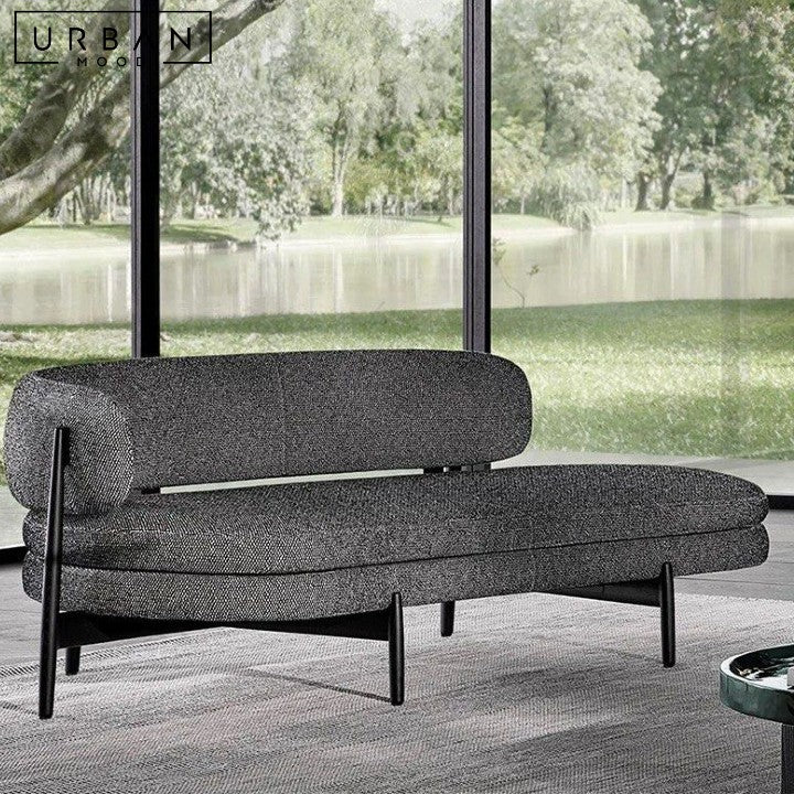 NANNA Modern Fabric Chaise Lounge Sofa