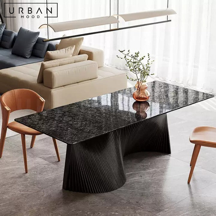 NARVAEZ  Modern Sintered Stone Office Desk