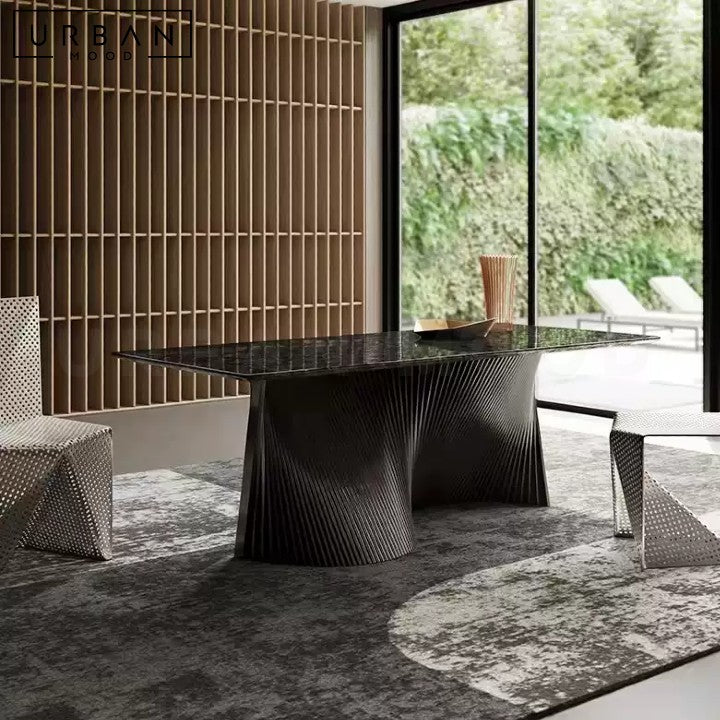 NARVAEZ  Modern Sintered Stone Office Desk