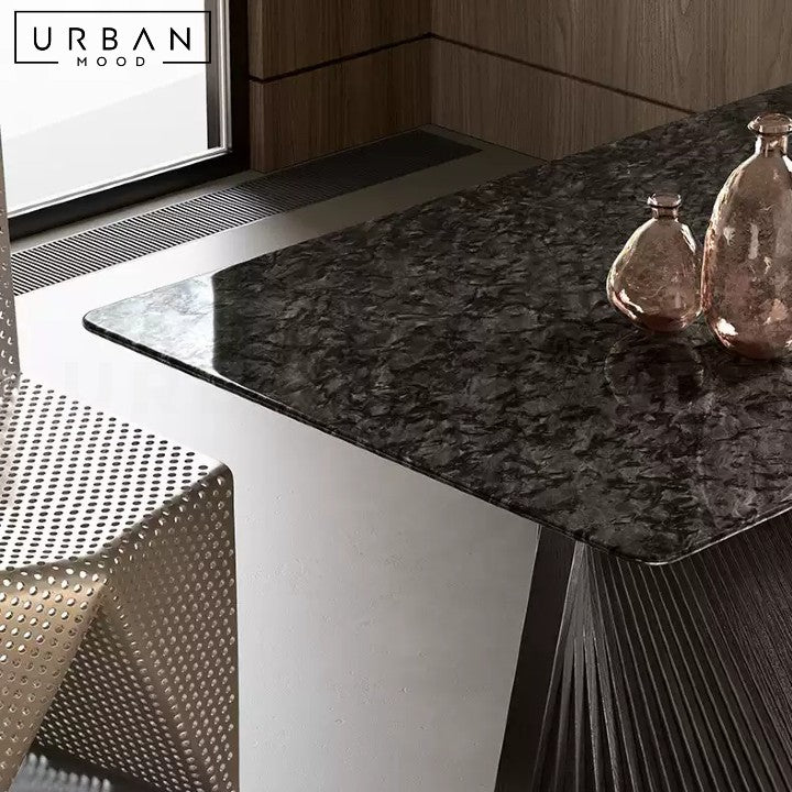 NARVAEZ  Modern Sintered Stone Office Desk