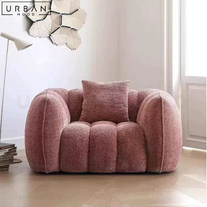 NATALIA Modern Fabric Sofa