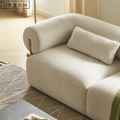 NAVYA Japandi Boucle Sofa