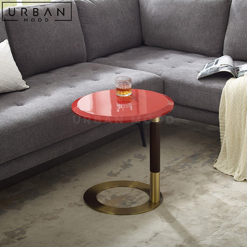 NAYA Modern Solid Wood Side Table