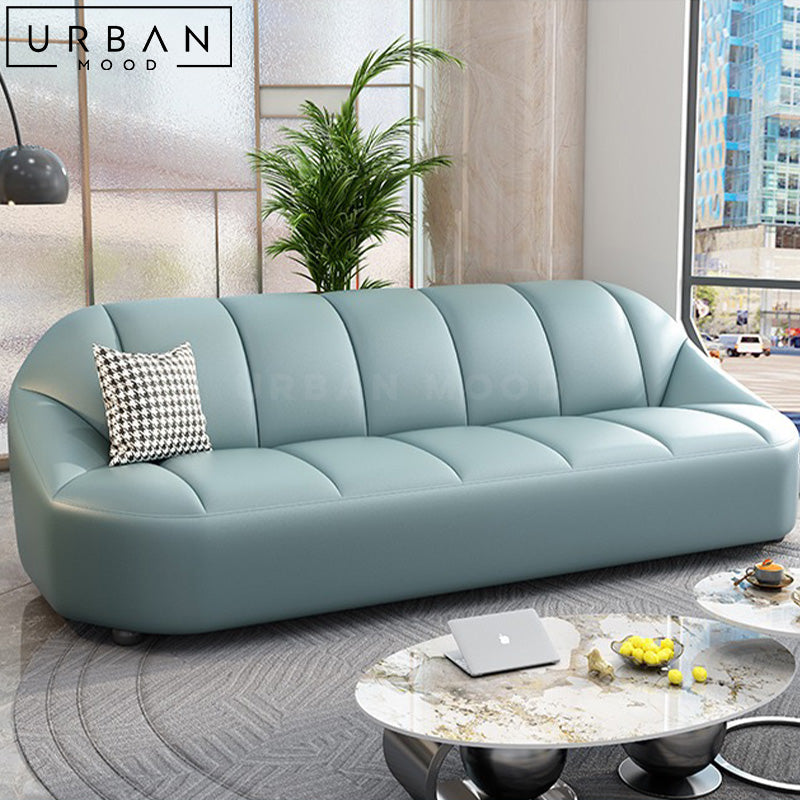 NEBO Modern Leather Sofa