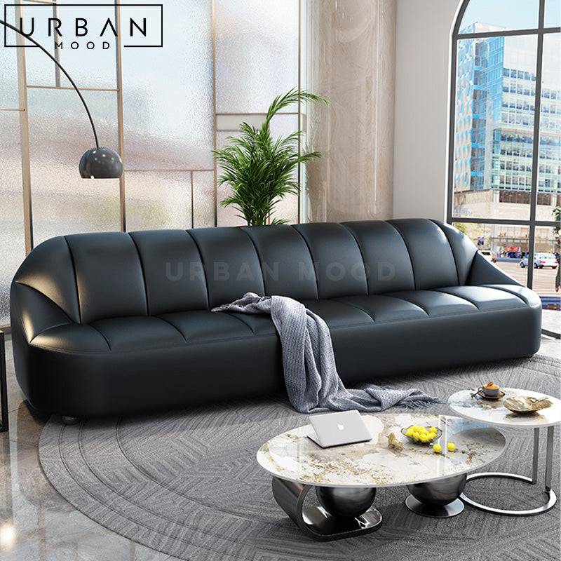 NEBO Modern Leather Sofa