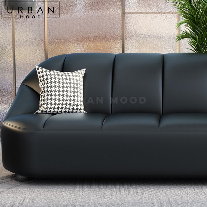 NEBO Modern Leather Sofa