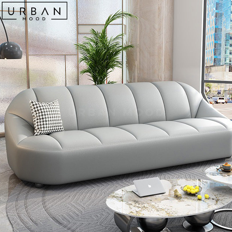 NEBO Modern Leather Sofa