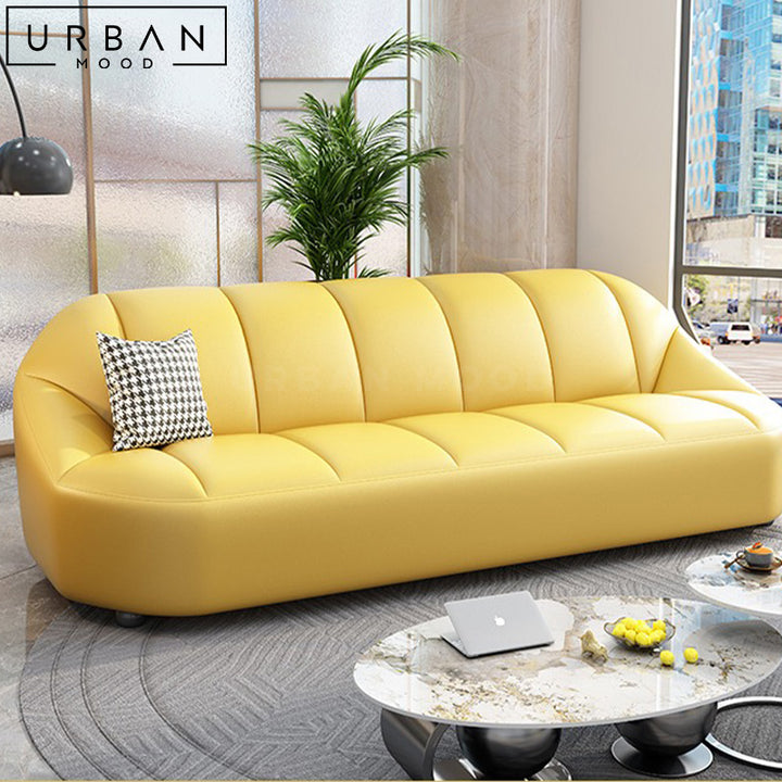 NEBO Modern Leather Sofa