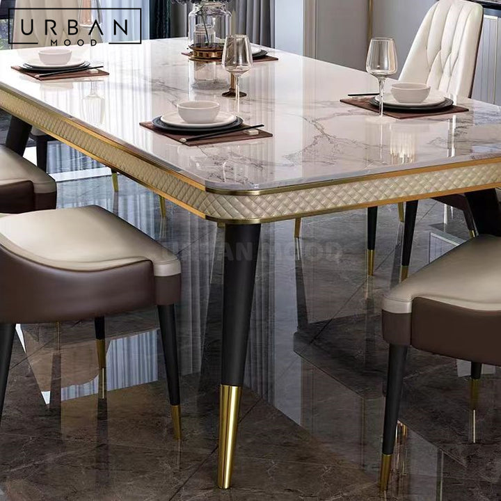 NED Modern Marble Dining Table