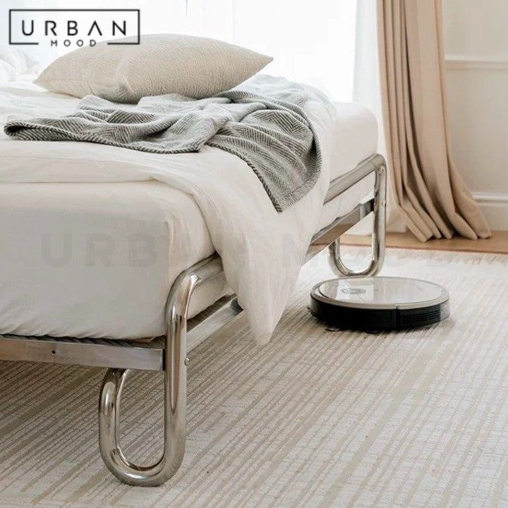 NEKKO Modern Leather Bedframe