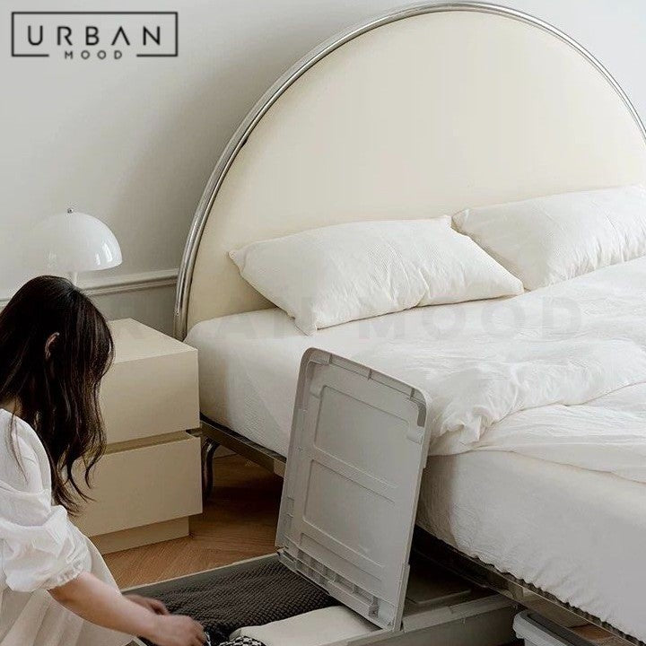NEKKO Modern Leather Bedframe