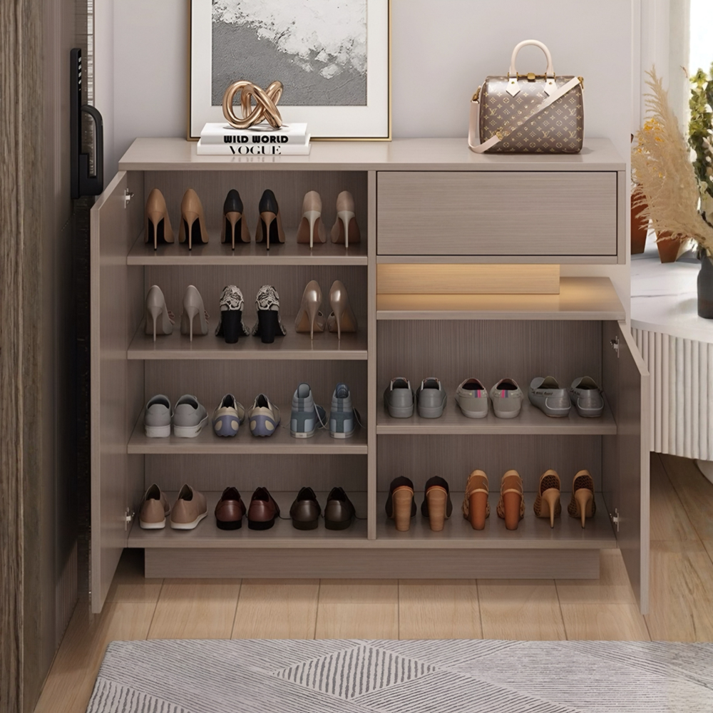 NEDVAR Modern Entryway Shoe Cabinet - Urban Mood Singapore