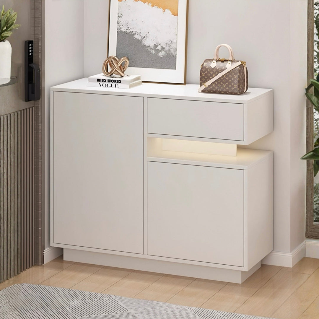 NEDVAR Modern Entryway Shoe Cabinet - Urban Mood Singapore