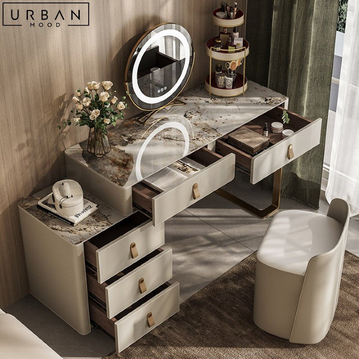 NEREUS Modern Vanity Table Set