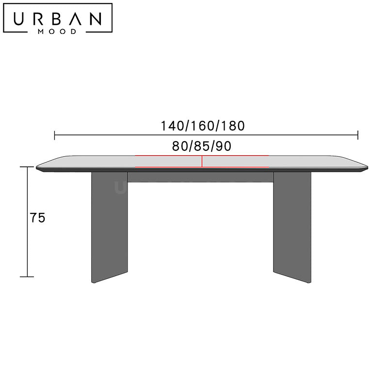 NESE Modern Sintered Stone Dining Table