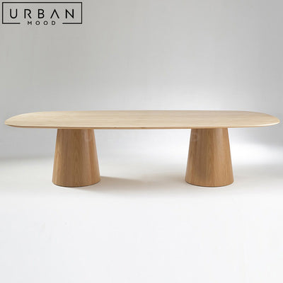 NETAL Modern Solid Wood Dining Table