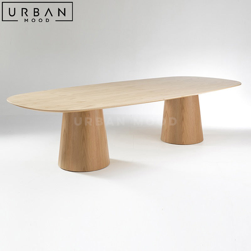 NETAL Modern Solid Wood Dining Table