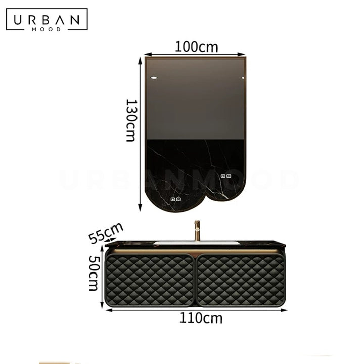 NEUMANN Modern Bathroom Vanity Basin Set
