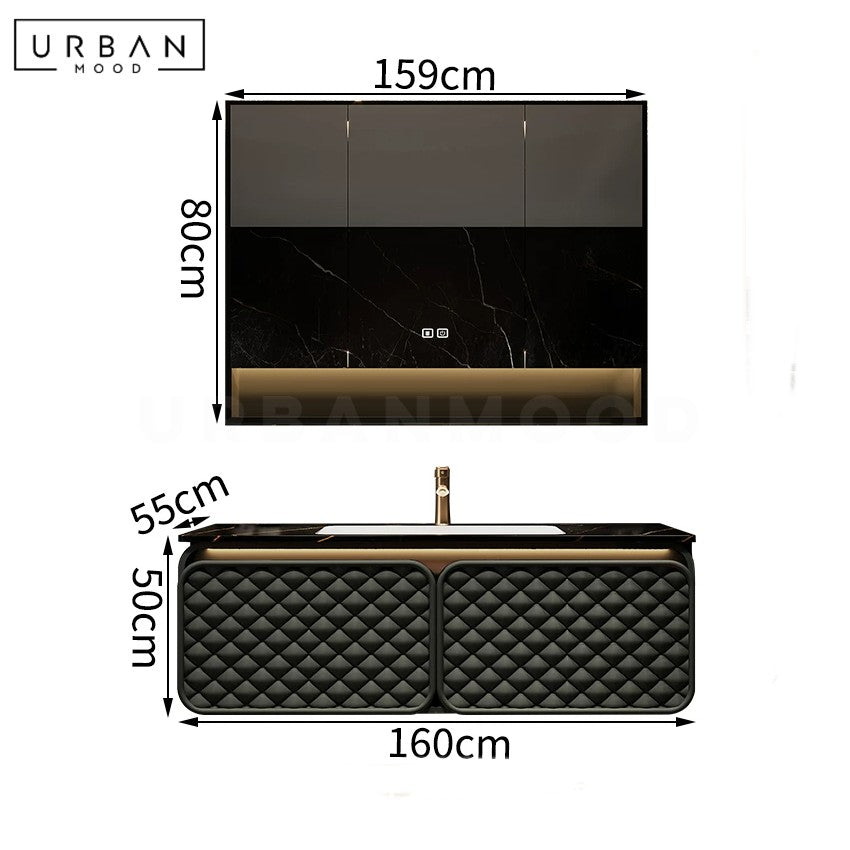 NEUMANN Modern Bathroom Vanity Basin Set