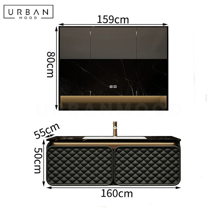 NEUMANN Modern Bathroom Vanity Basin Set