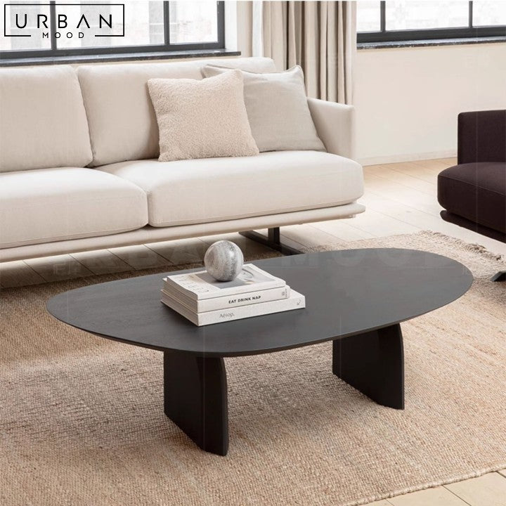 NERON Modern Solid Wood Coffee Table