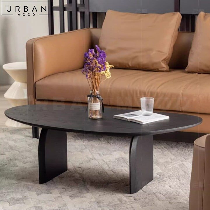 NERON Modern Solid Wood Coffee Table