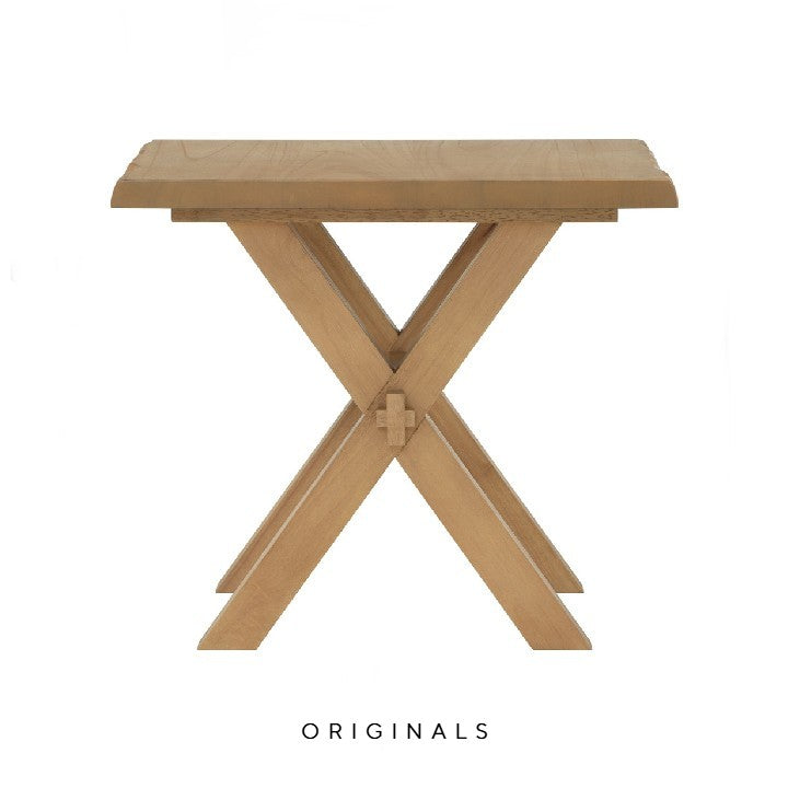 ZIRI Scandinavian Solid Wood Side Table