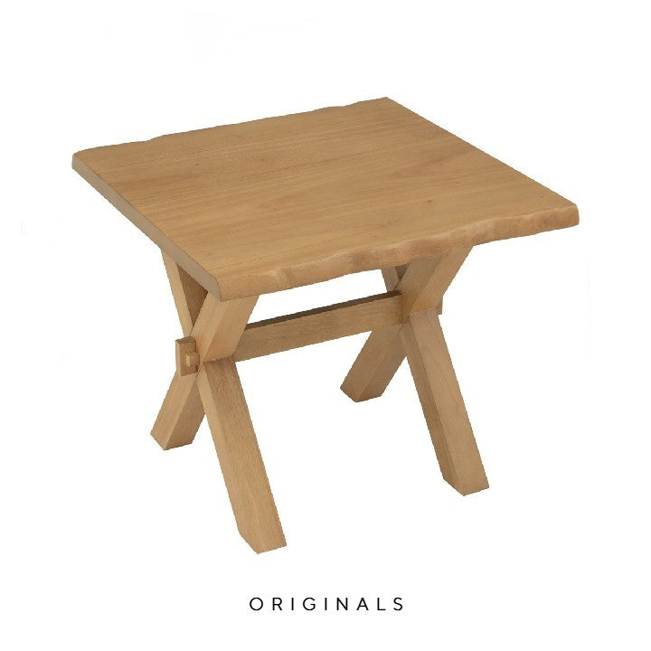 ZIRI Scandinavian Solid Wood Side Table