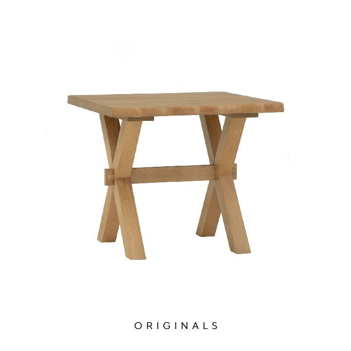 ZIRI Scandinavian Solid Wood Side Table