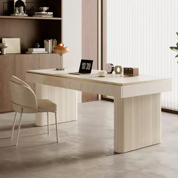 GOZI Modern Sintered Stone Study Table