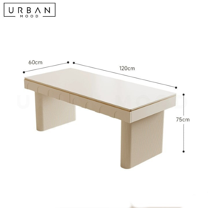 GOZI Modern Sintered Stone Study Table