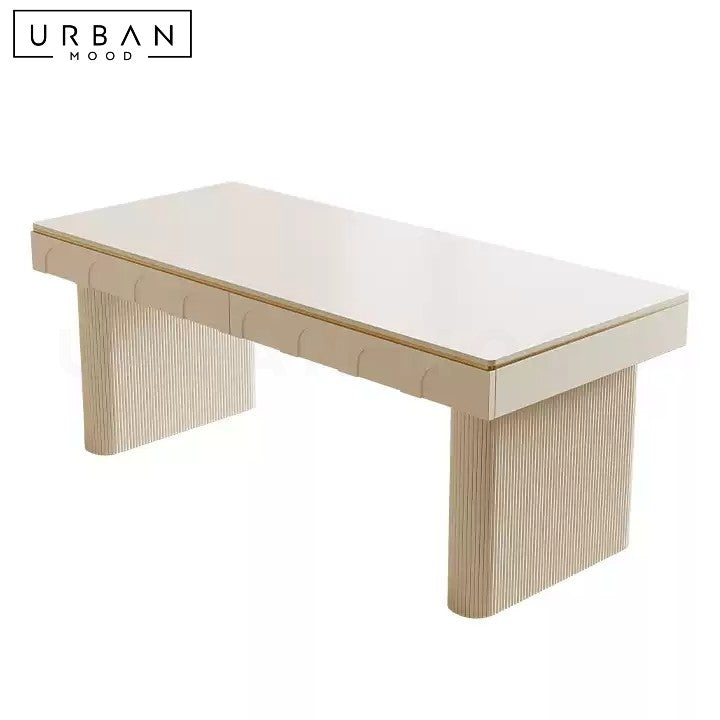 GOZI Modern Sintered Stone Study Table