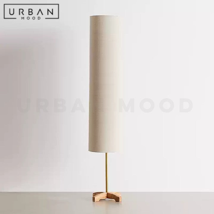 NIKOLIC Japanese Solid Wood Floor Lamp