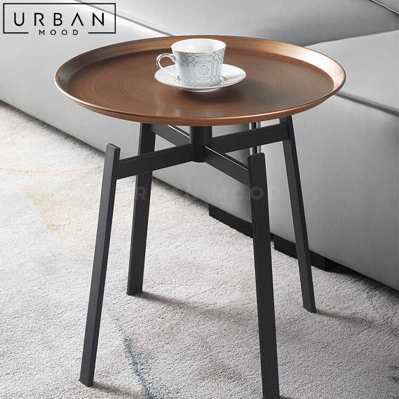 NINO Modern Round Side Table