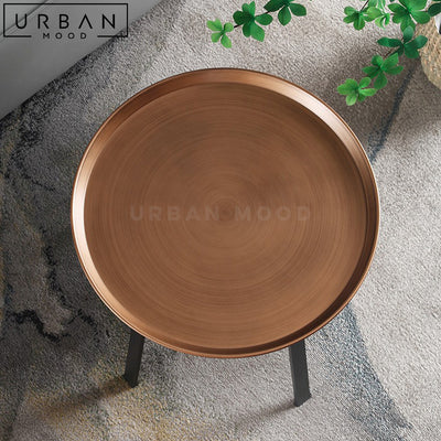 NINO Modern Round Side Table