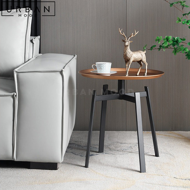 NINO Modern Round Side Table – Urban Mood