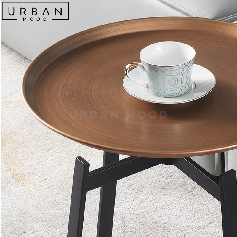 NINO Modern Round Side Table – Urban Mood